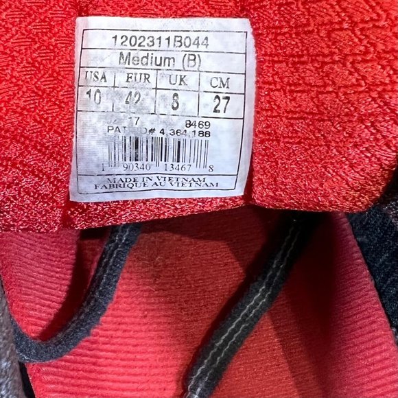 Brooks Adrenaline GTS 17 Women’s Sz 10 B Athletic Running Shoes Gray Red Medium - Picture 8 of 8